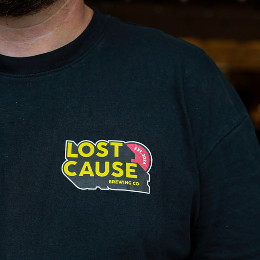 Vintage Look Oversized Monster Tee