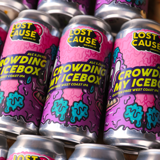 Crowding My Icebox | 5.2% | West Coast IPA (GF)