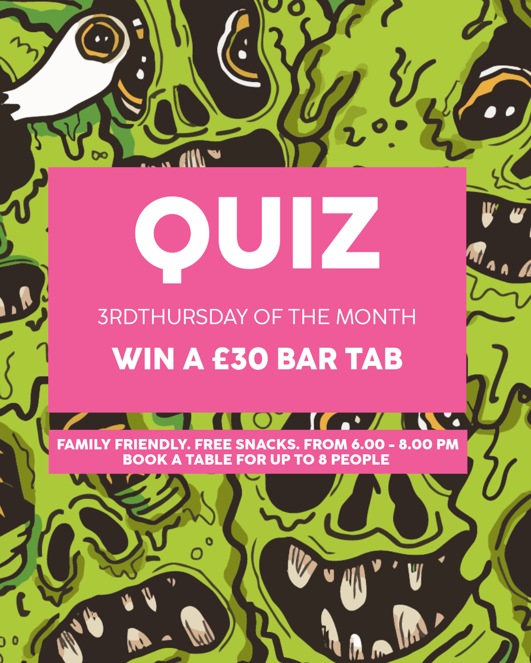 Thursday 18th June - QUIZ