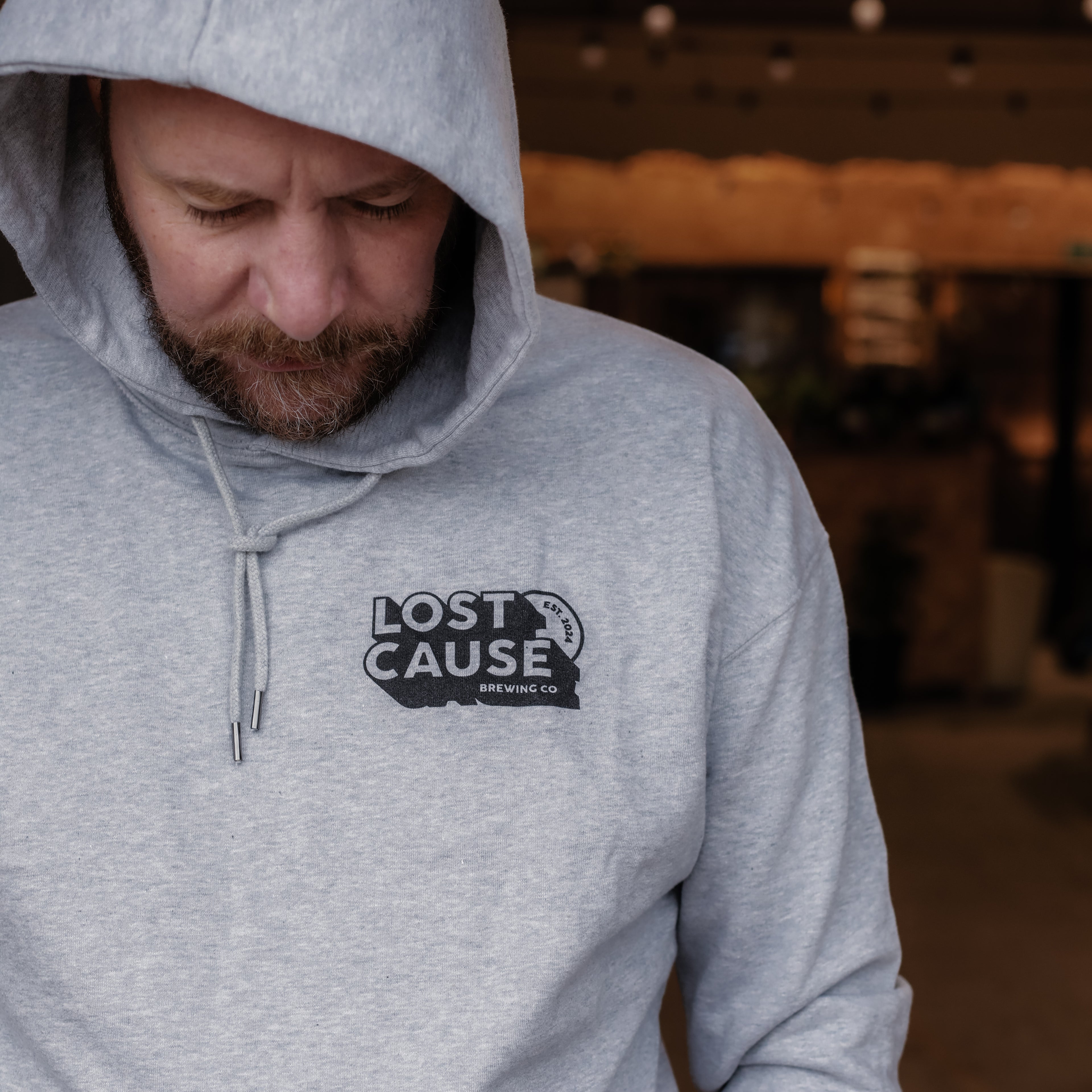 Heather Grey Hoodie