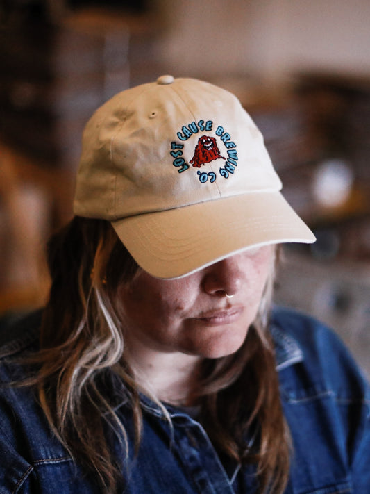 Lost Cause Beige Dad Cap