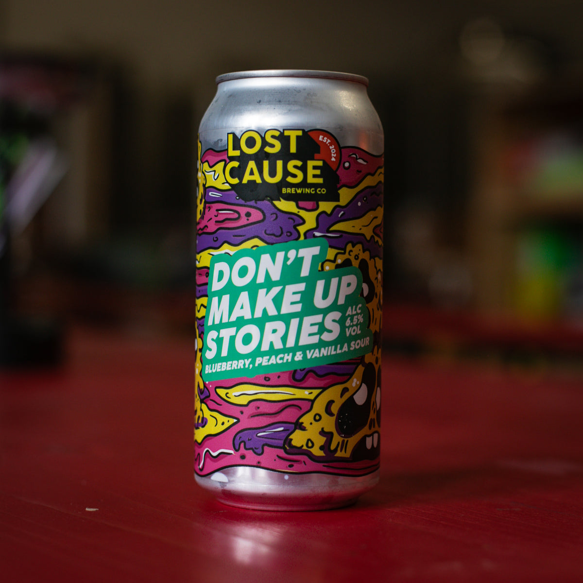 Don't Make Up Stories | 6.5% | Blueberry, Peach & Vanilla Sour