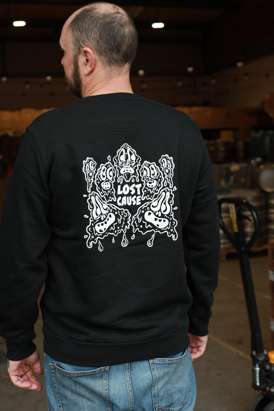 Stone Wash Black Sweater