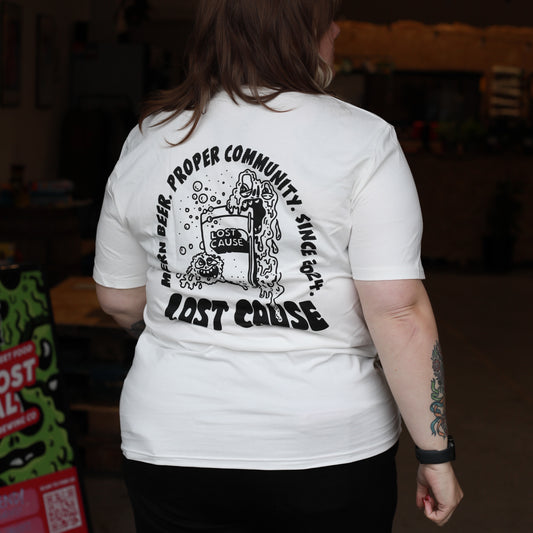White Lost Cause Communitee Tee