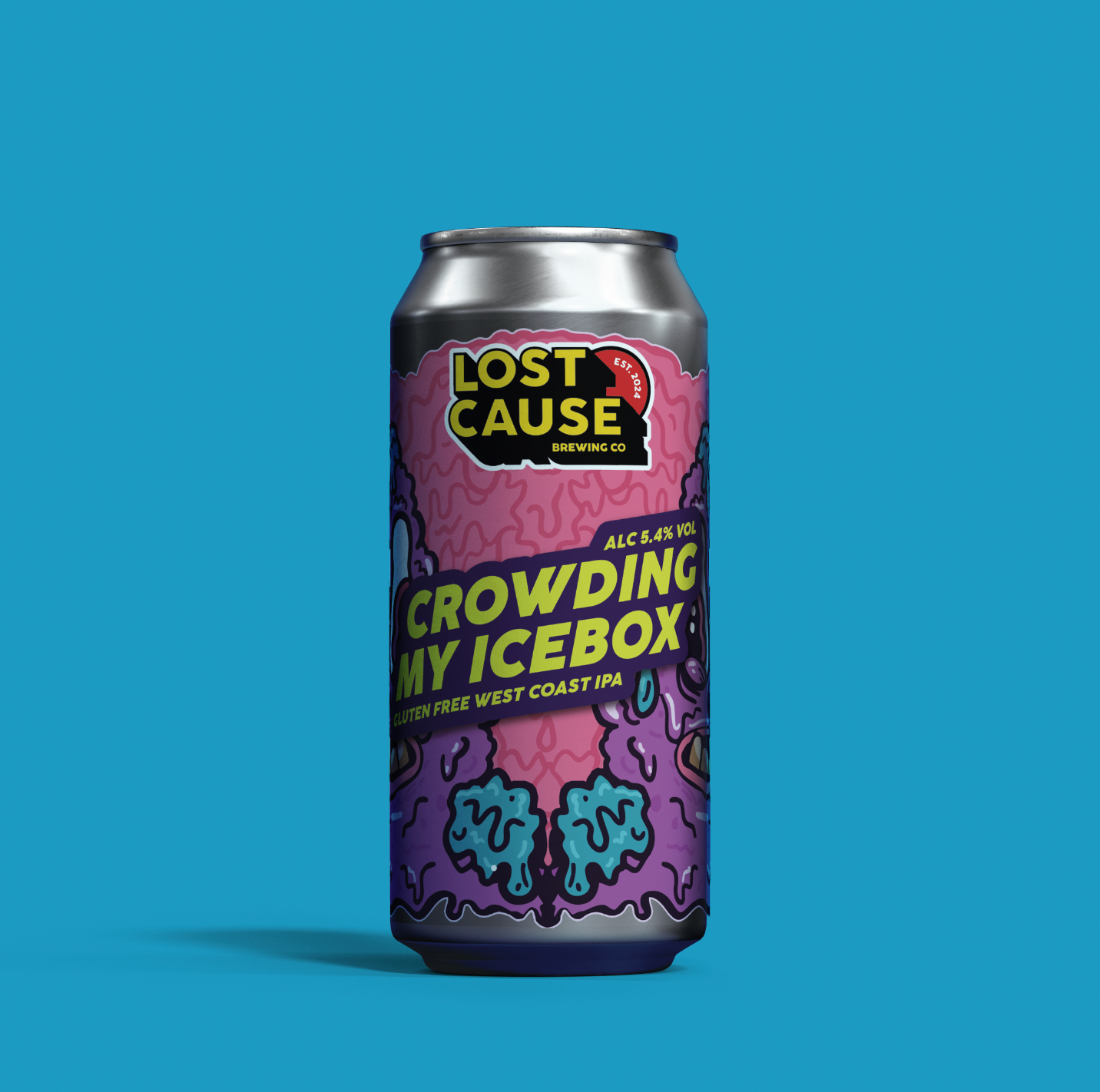 Crowding My Icebox | 5.2% | West Coast IPA (GF)