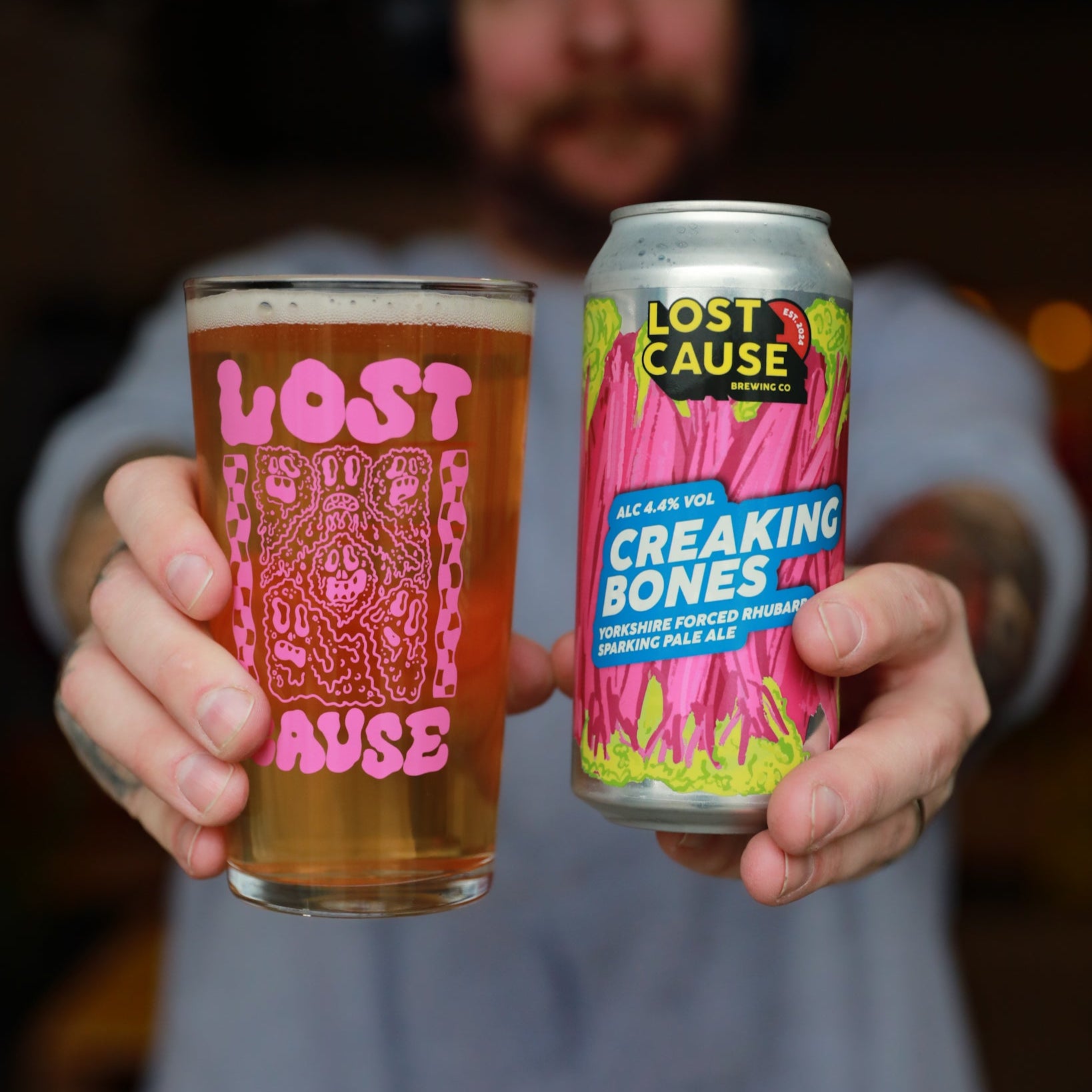 Creaking Bones | 4.4% | Rhubarb Sparkling Pale Ale