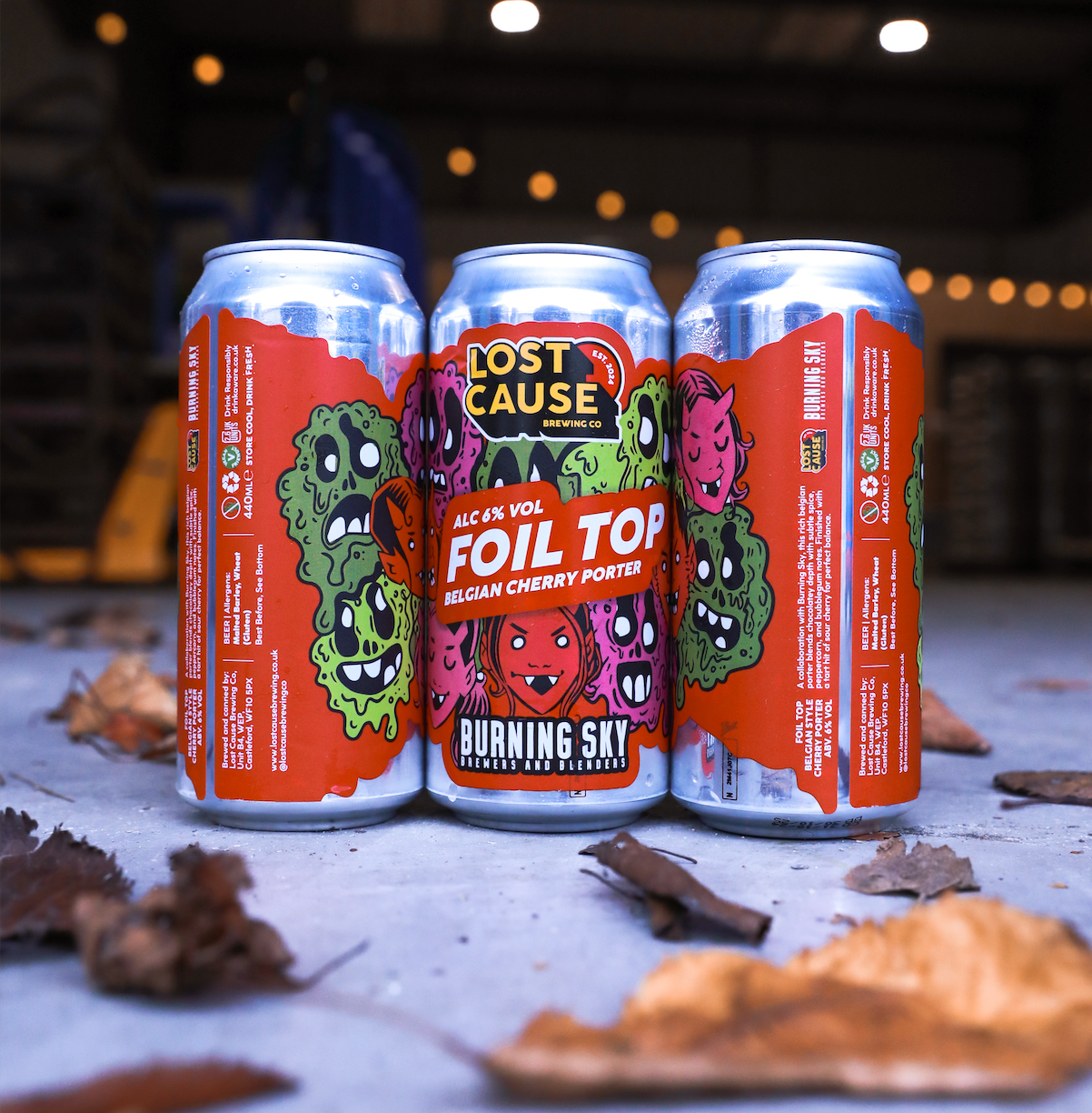 Foil Top | 6% | Belgian Cherry Porter