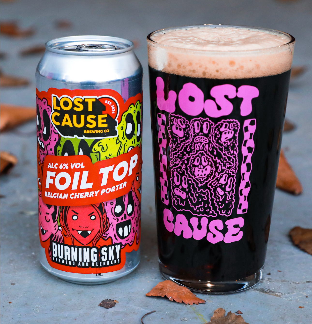 Foil Top | 6% | Belgian Cherry Porter