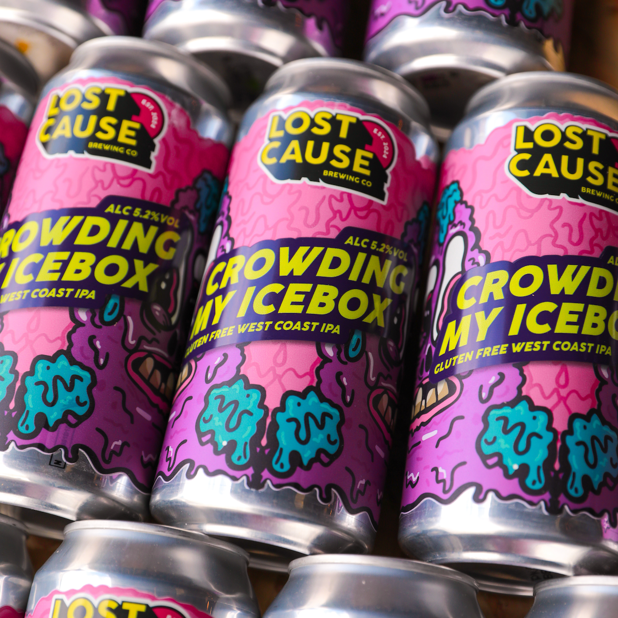 Crowding My Icebox | 5.2% | West Coast IPA (GF)