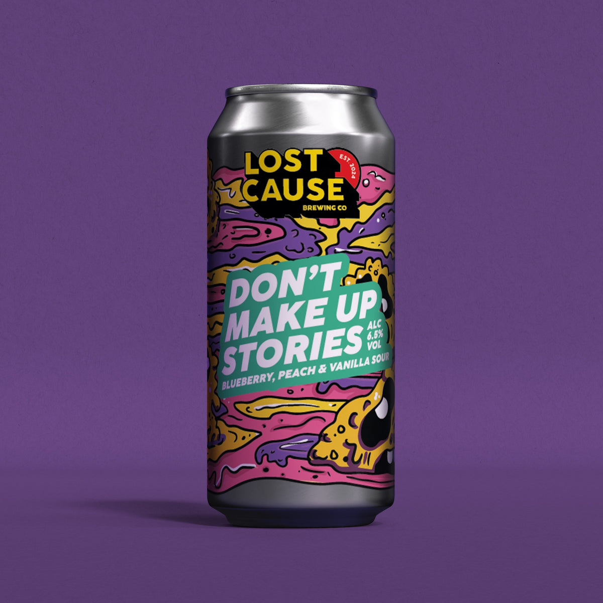 Don't Make Up Stories | 6.5% | Blueberry, Peach & Vanilla Sour